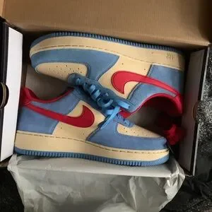 Nike Red and Blue Sneakers Vibrant Design Nike | Shoes | Nike Kids Sneakers In Red And Blue | Poshmark main image 2